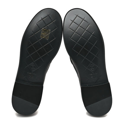 Chanel Lambskin Quilted CC Turnlock Loafers 36.5 Black 5 of 9