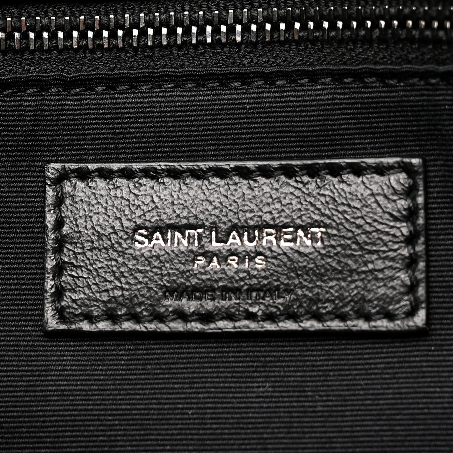 Crinkled Calfskin Matelasse Monogram Large Niki Chain Satchel Black Black