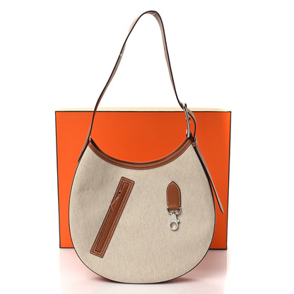 Hermes Canvas Swift Arcon Beige Gold 10 of 10