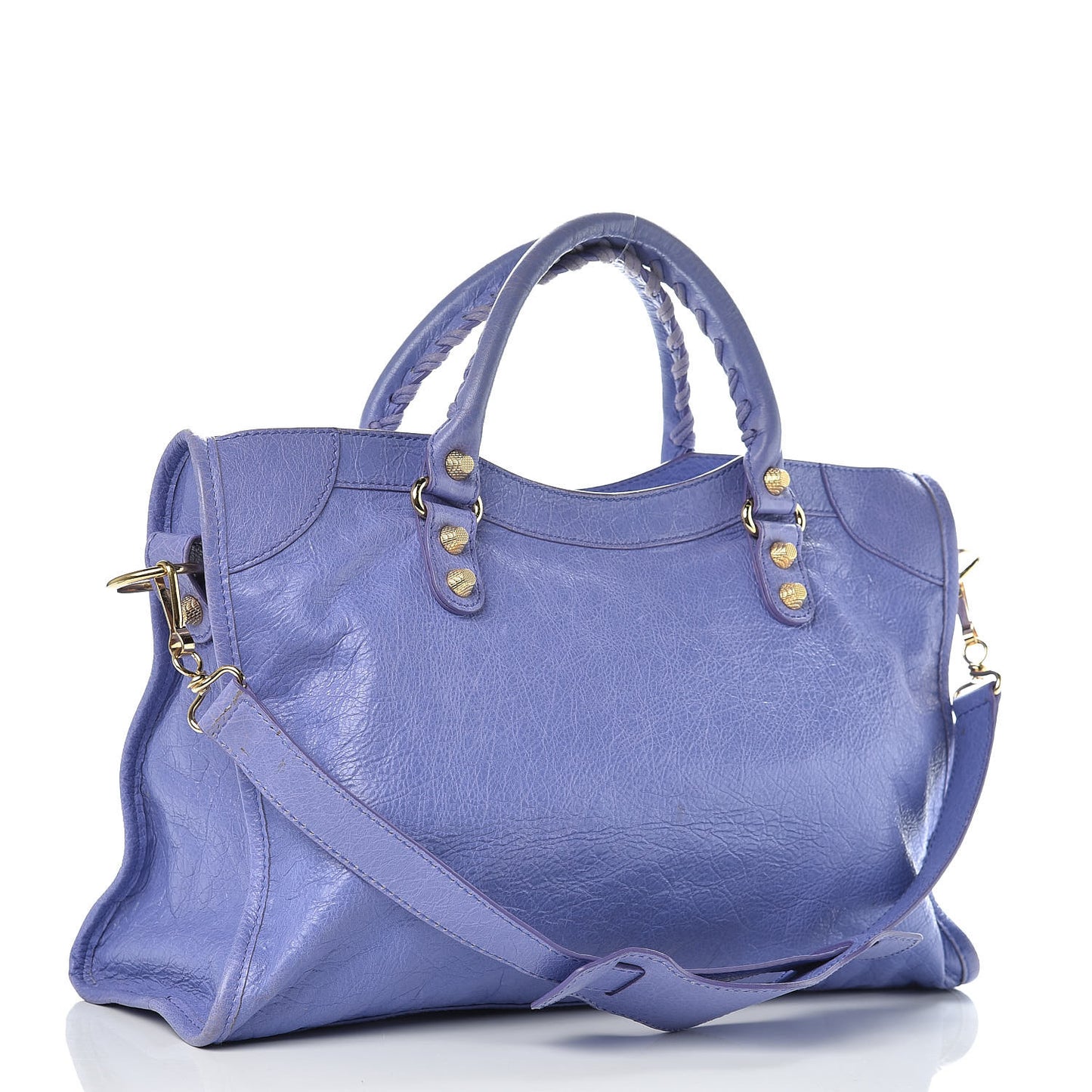 Agneau Giant 12 Gold Hardware City Mauve Light Mauve