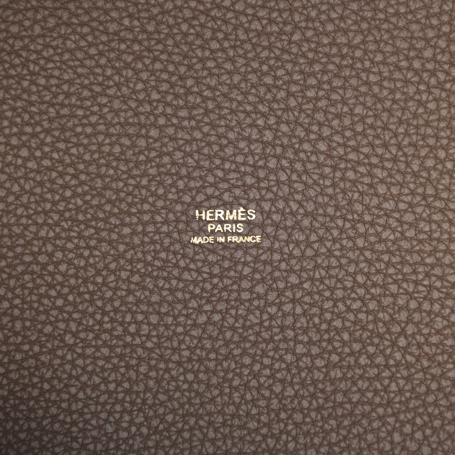 Hermes Taurillon Clemence Picotin Lock 22 MM Etoupe 6 of 11
