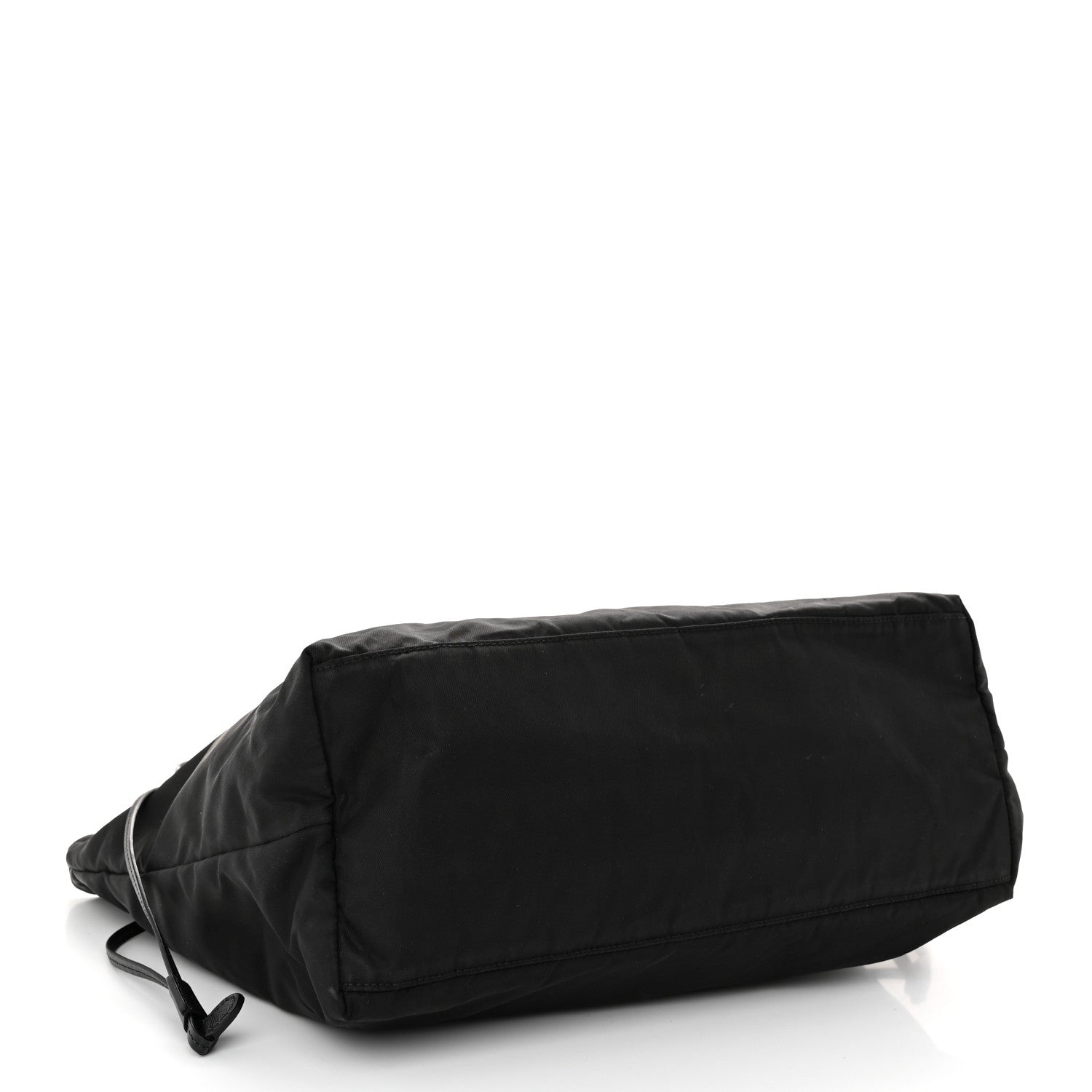 Prada Tessuto Nylon Saffiano Shopping Tote Black 4 of 12