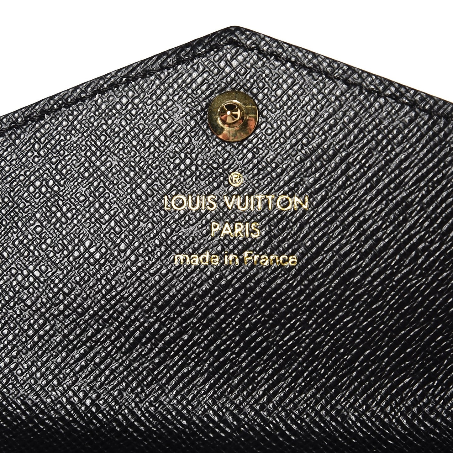 Monogram Daily Organizer Envelope Insert Black