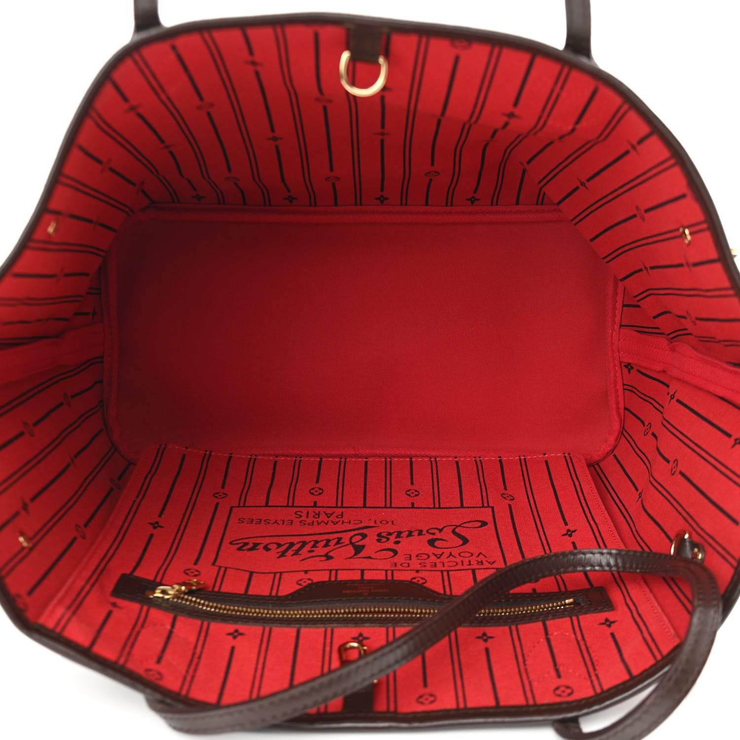 Louis Vuitton Damier Ebene Neverfull MM 5 of 13