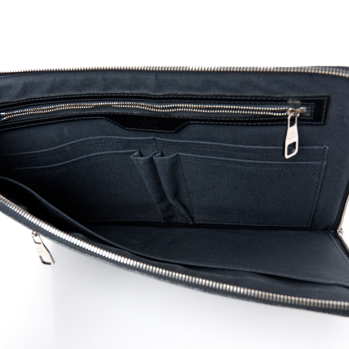 Damier Graphite Poche Documents Holder