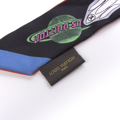 Louis Vuitton Silk Monogram World Tour Stickers BB Bandeau Rouge 2 of 5