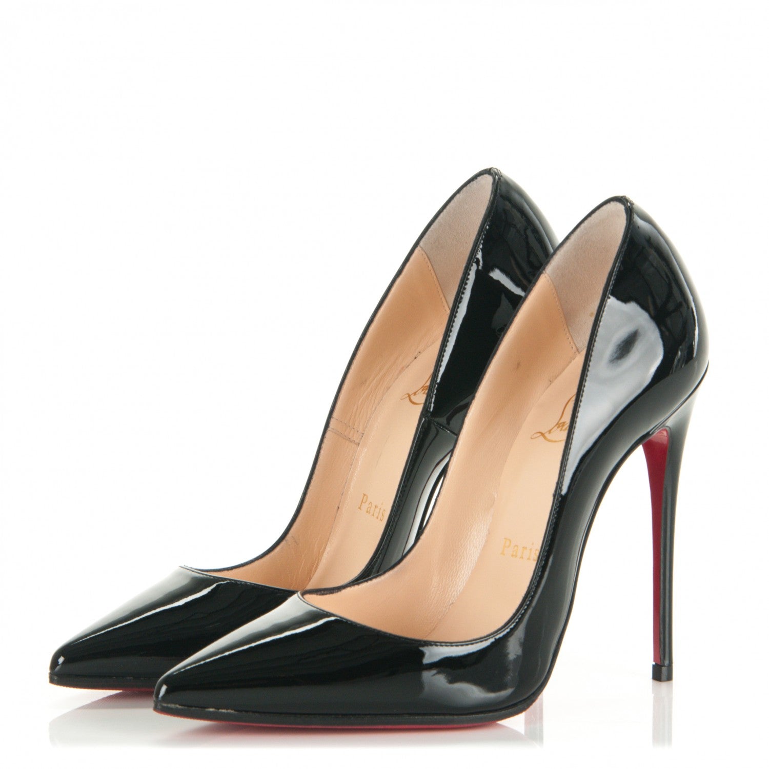 Christian Louboutin Patent So Kate 120 Pumps 35 Black 3 of 7