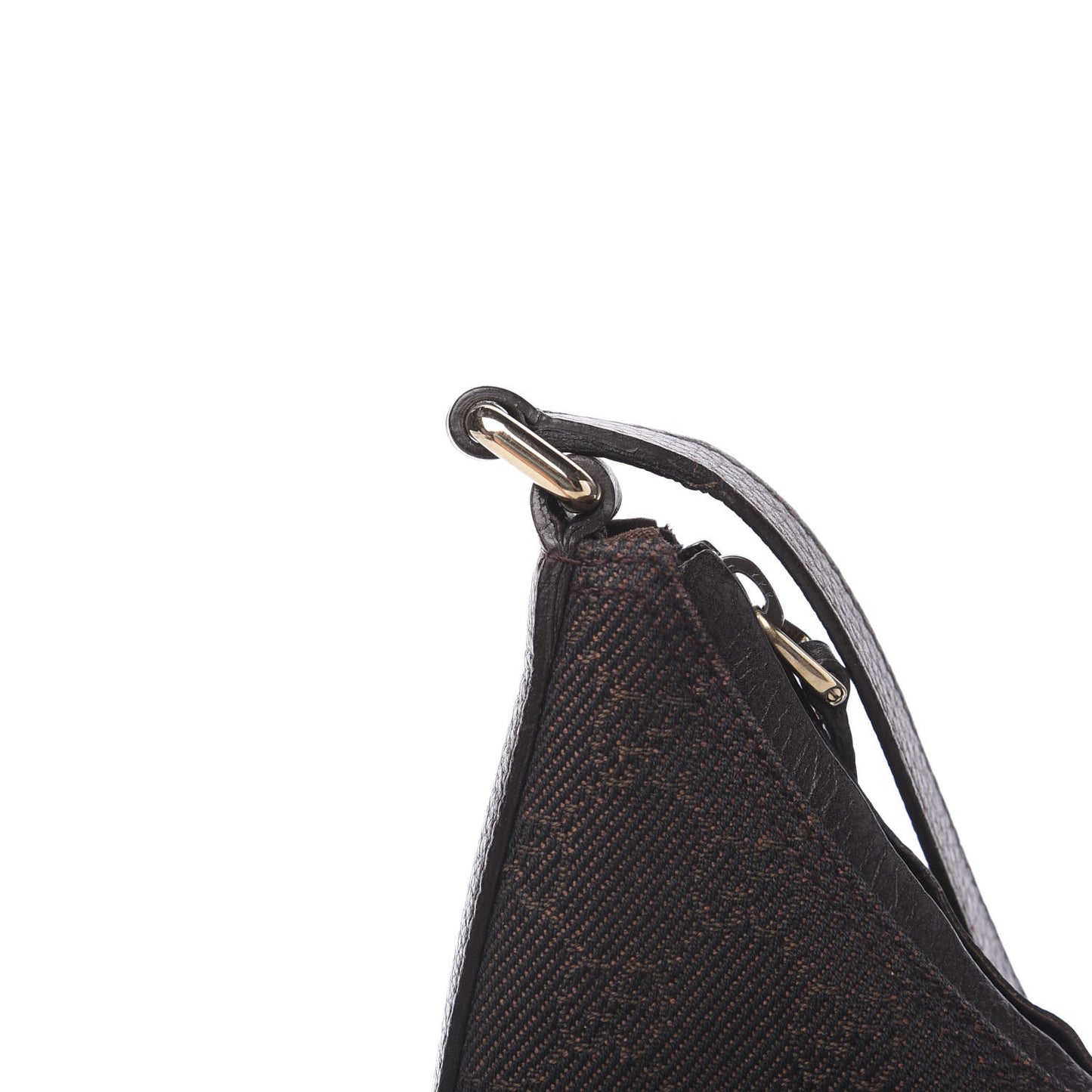 Monogram Hobo Dark Brown