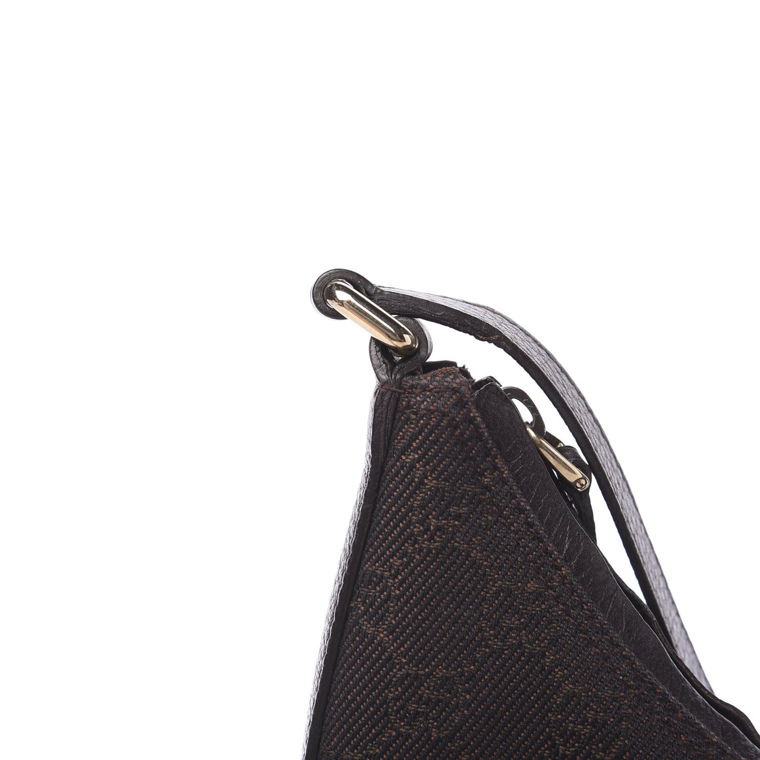 Gucci Monogram Hobo Dark Brown 10 of 11