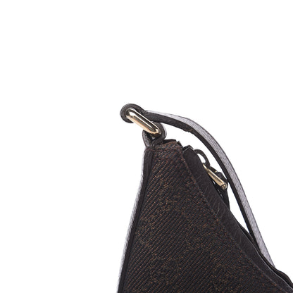 Gucci Monogram Hobo Dark Brown 10 of 11