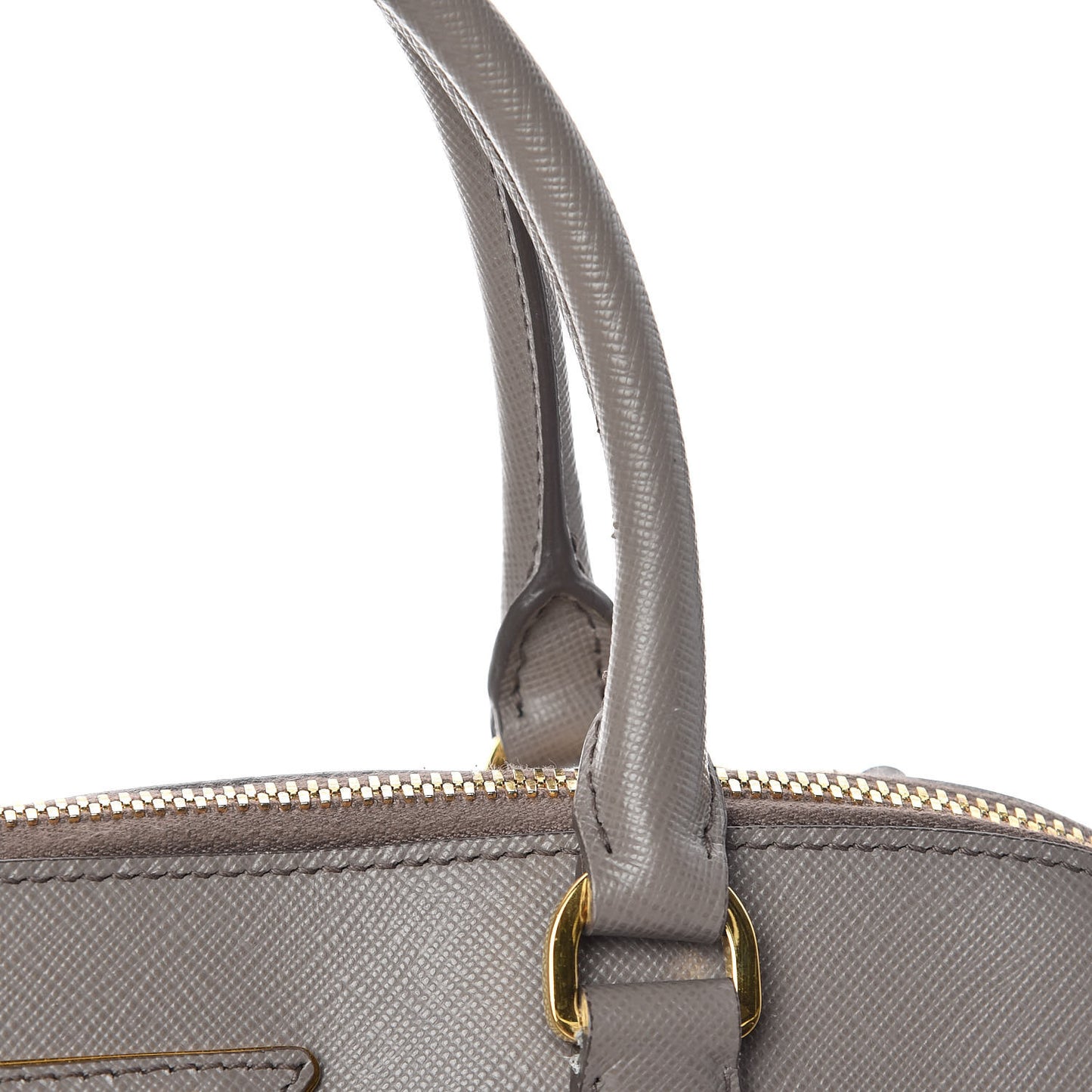 Saffiano Lux Medium Promenade Tote Argilla