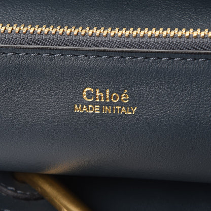 Chloe Grained Lambskin Keri Tote Caramel 6 of 14