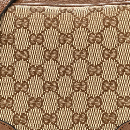 Gucci Monogram Mini Bree Messenger Bag Beige Tabacco 10 of 10