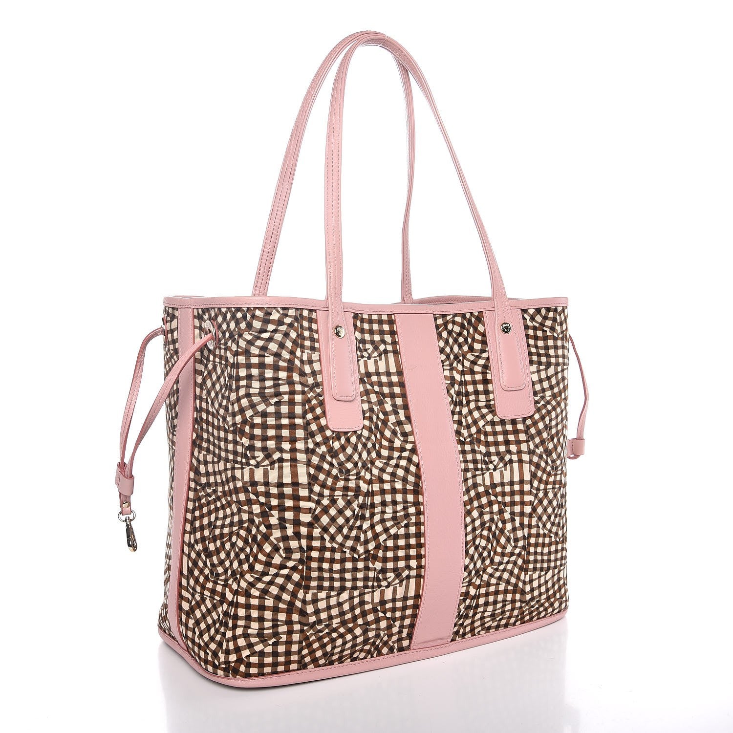MCM Visetos Medium Liz Reversible Shopper Tote Soft Pink 12 of 13