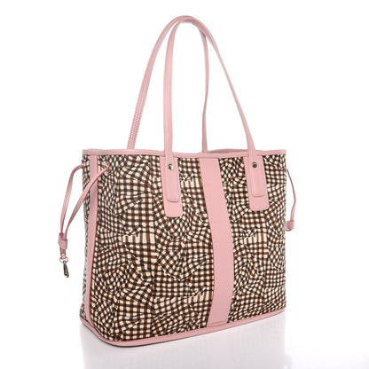 MCM Visetos Medium Liz Reversible Shopper Tote Soft Pink 12 of 13