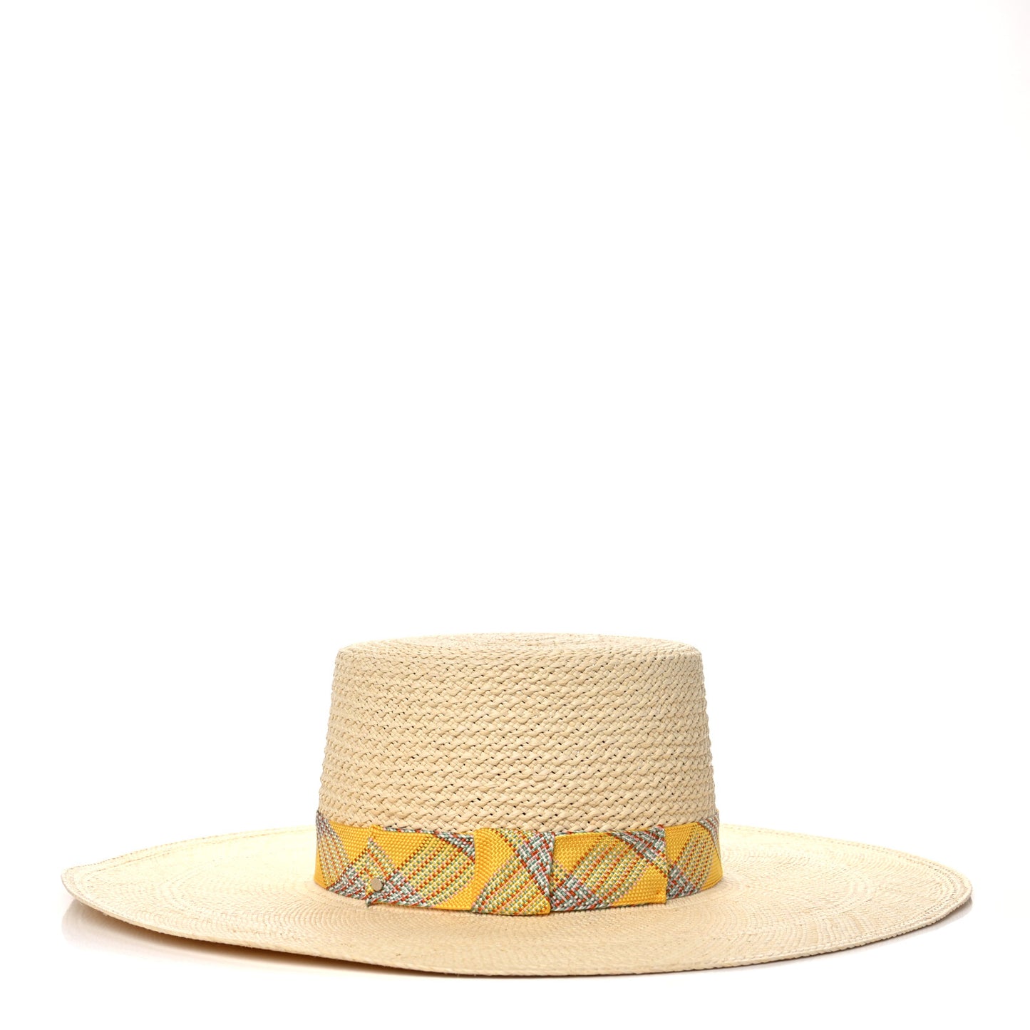 Straw Carlotta Panama Brisa Hat 58 Naturel