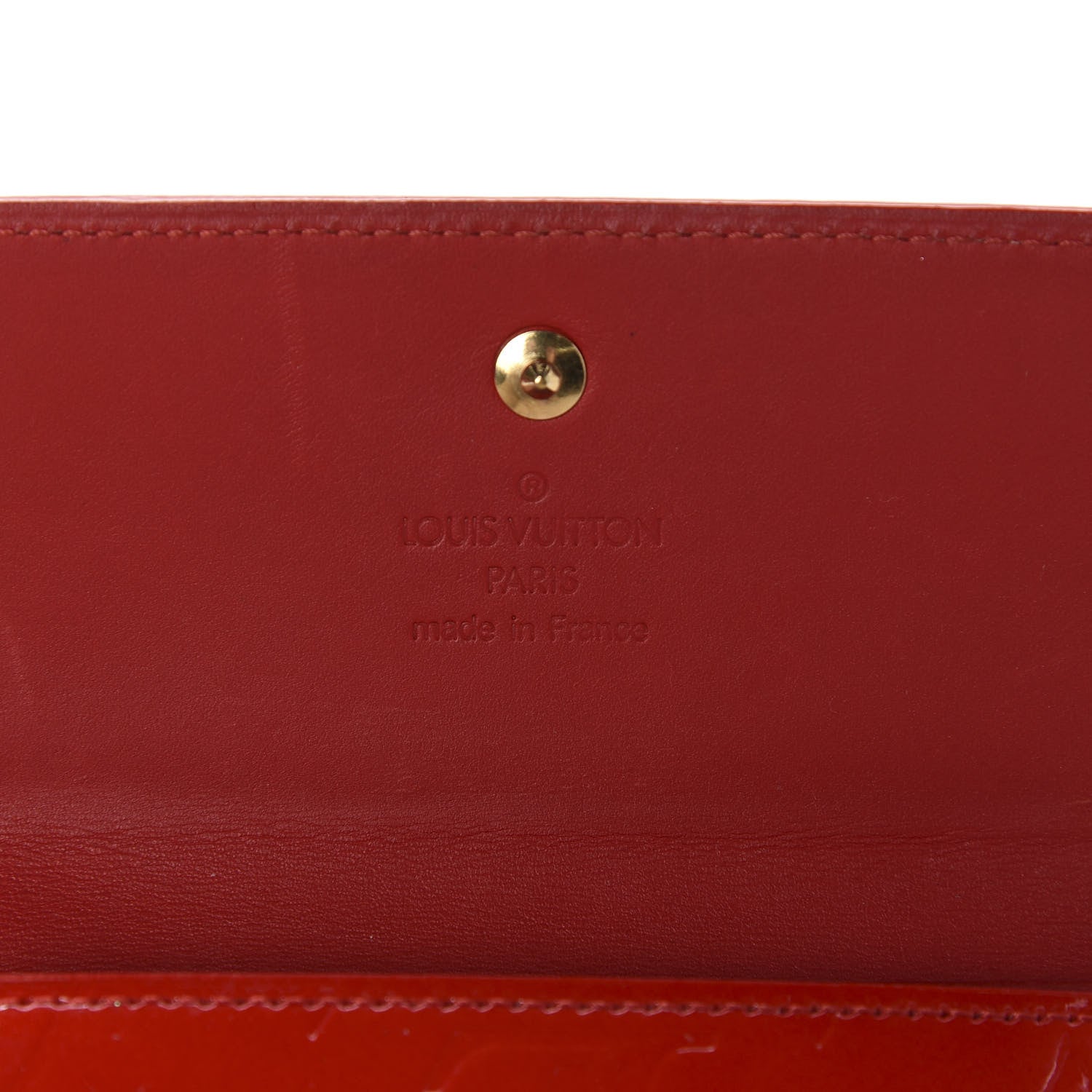 Louis Vuitton Vernis Elise Wallet Rouge 11 of 11