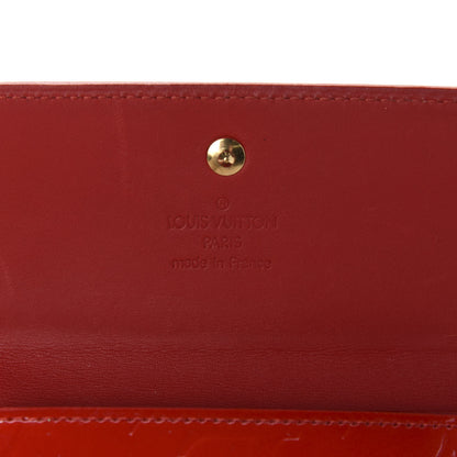Louis Vuitton Vernis Elise Wallet Rouge 11 of 11