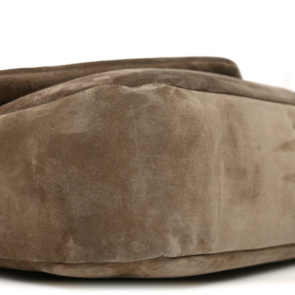 Saint Laurent Suede Large Calypso Dry Grain 9 of 10