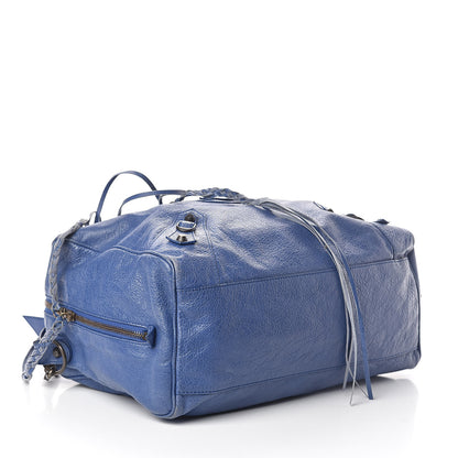 Balenciaga Agneau Classic Hardware Polly Bleut Bleu Glacier 4 of 12