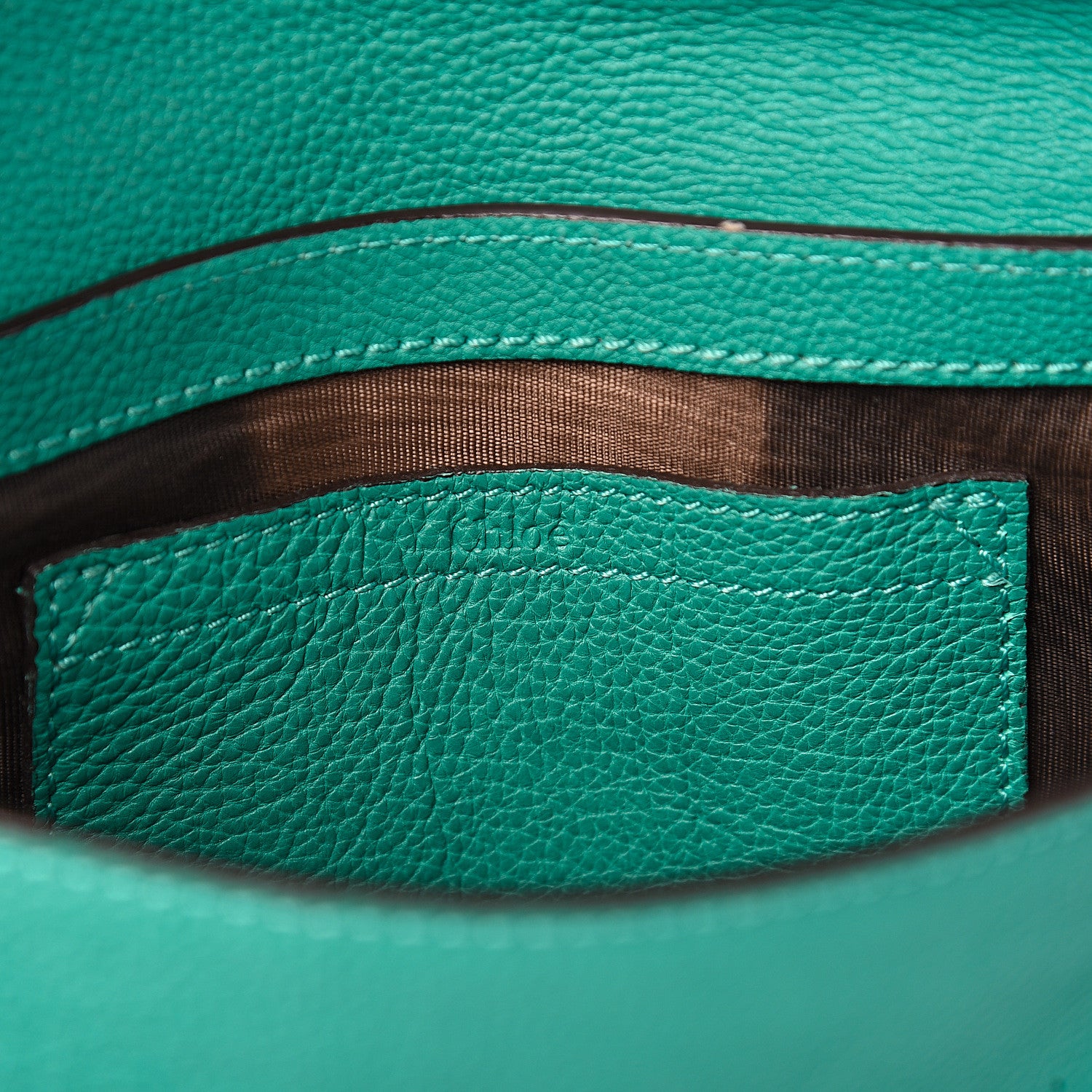Chloe Goatskin Elsie Crossbody Bag Jade Green 5 of 11