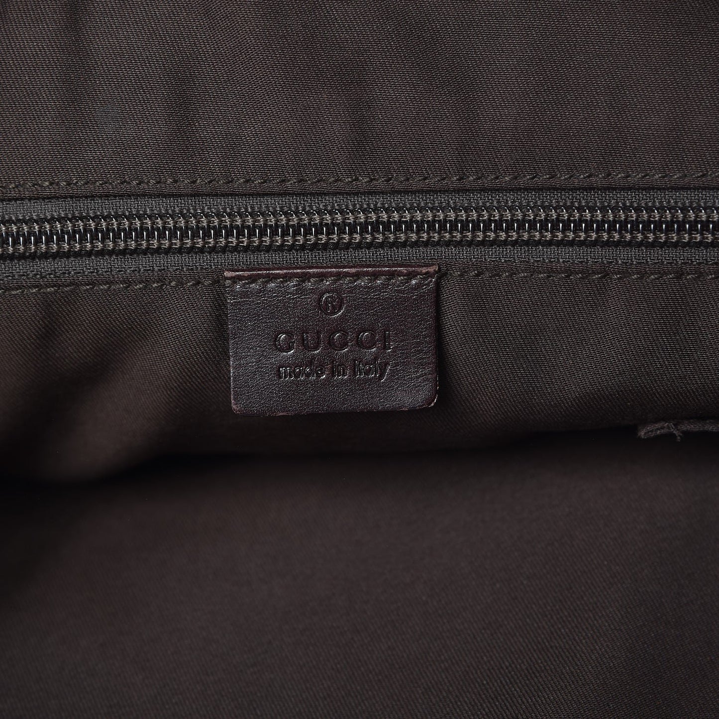 Guccissima GG Messenger Bag Chocolate