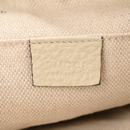 Gucci Pebbled Calfskin Small Soho Disco Bag Off White 6 of 12