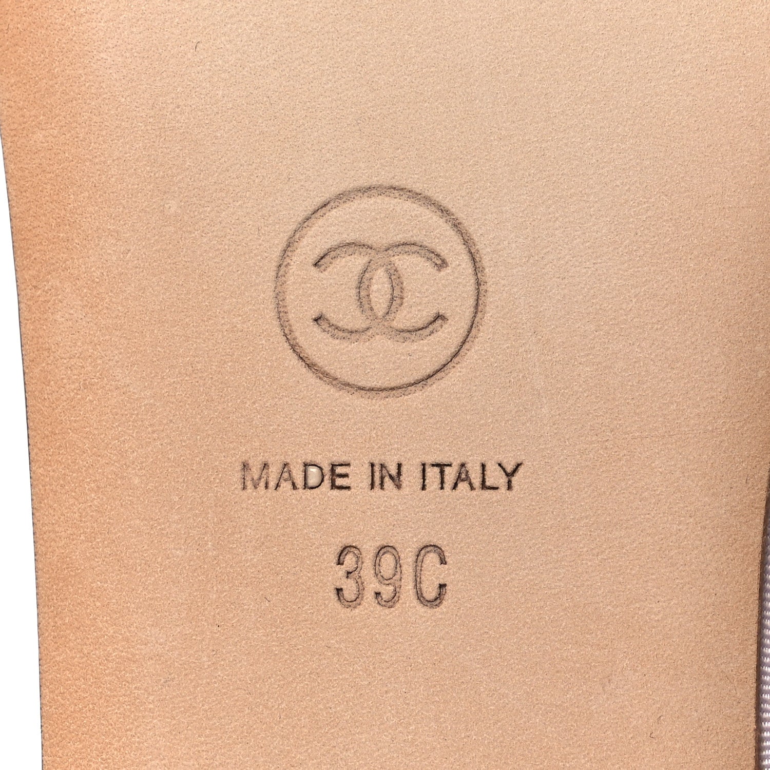 Chanel Tweed CC Charm Thong Sandals 39 Pink Silver 8 of 11