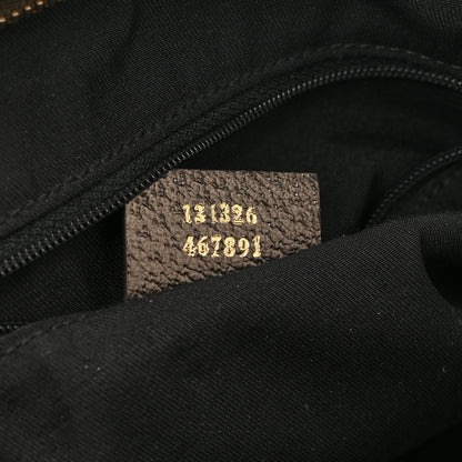 Gucci Monogram Abbey Messenger Bag Pewter 7 of 11