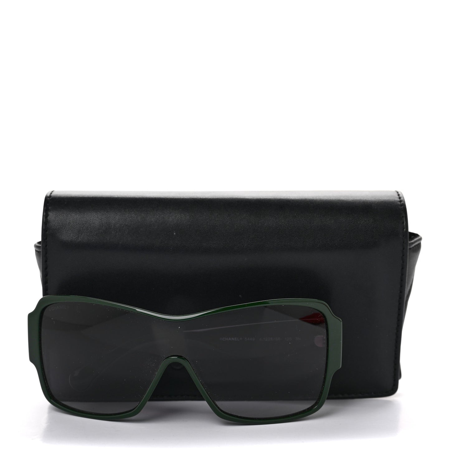 Acetate Shield Sunglasses 5449 Dark Green