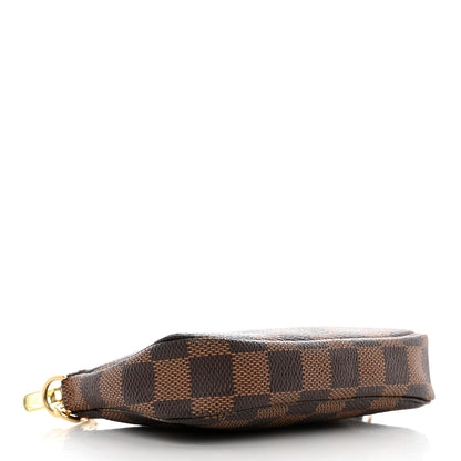 Louis Vuitton LOUIS VUITTON Damier Ebene Mini Pochette Accessories 4 of 8