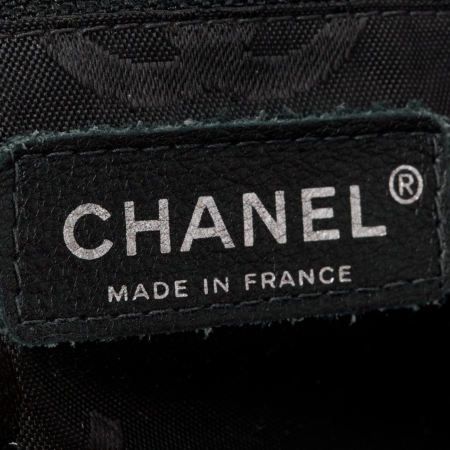 Chanel Calfskin Quilted Large Cambon Bowler Beige Black 6 of 11