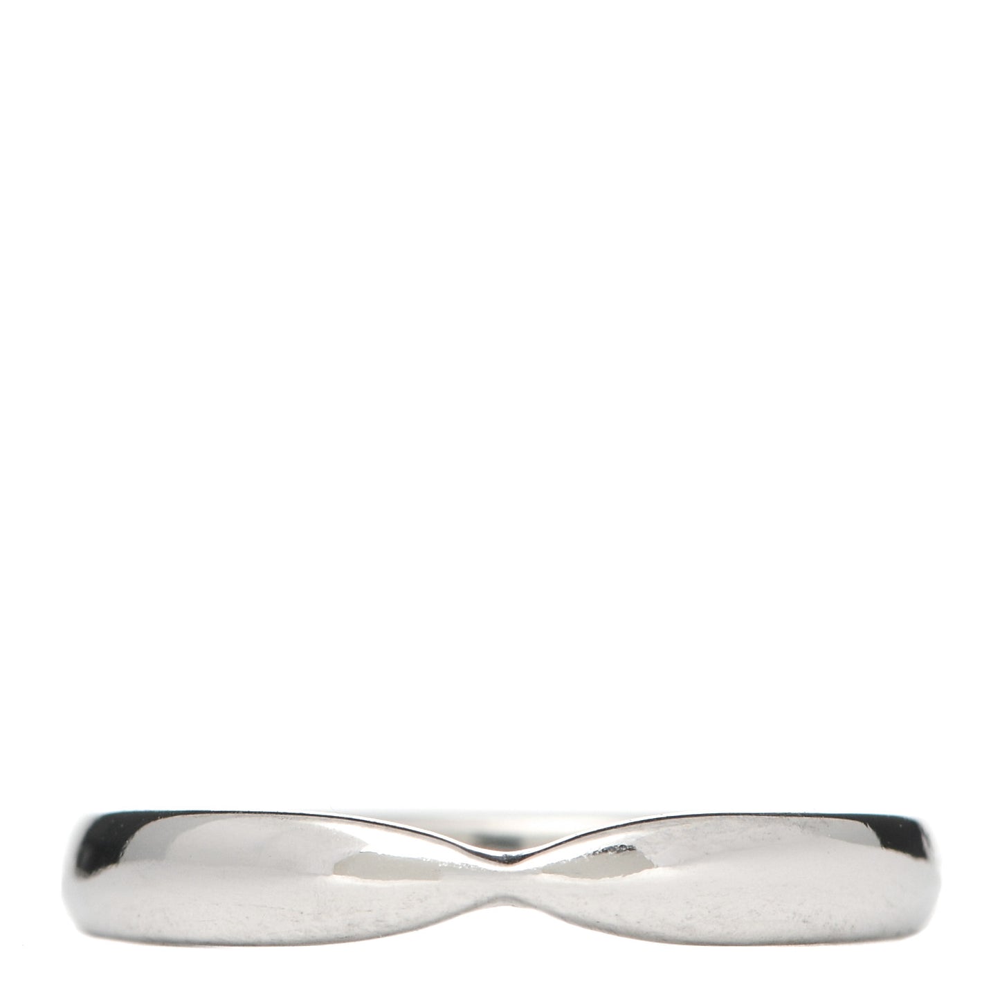Platinum 3mm Harmony Band Ring 50 5.5