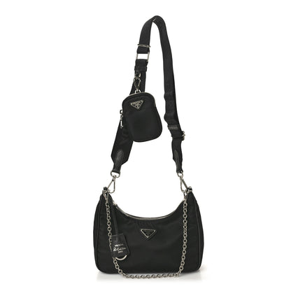 Prada Nylon Re-Edition 2005 Shoulder Bag Black 1 of 9