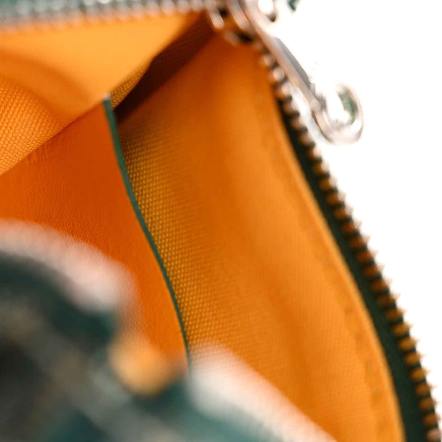 Goyard Goyardine Mini Senat Pochette Green 7 of 8