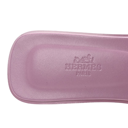 Hermes Calfskin Oran Sandals 38 Bruyère 8 of 10