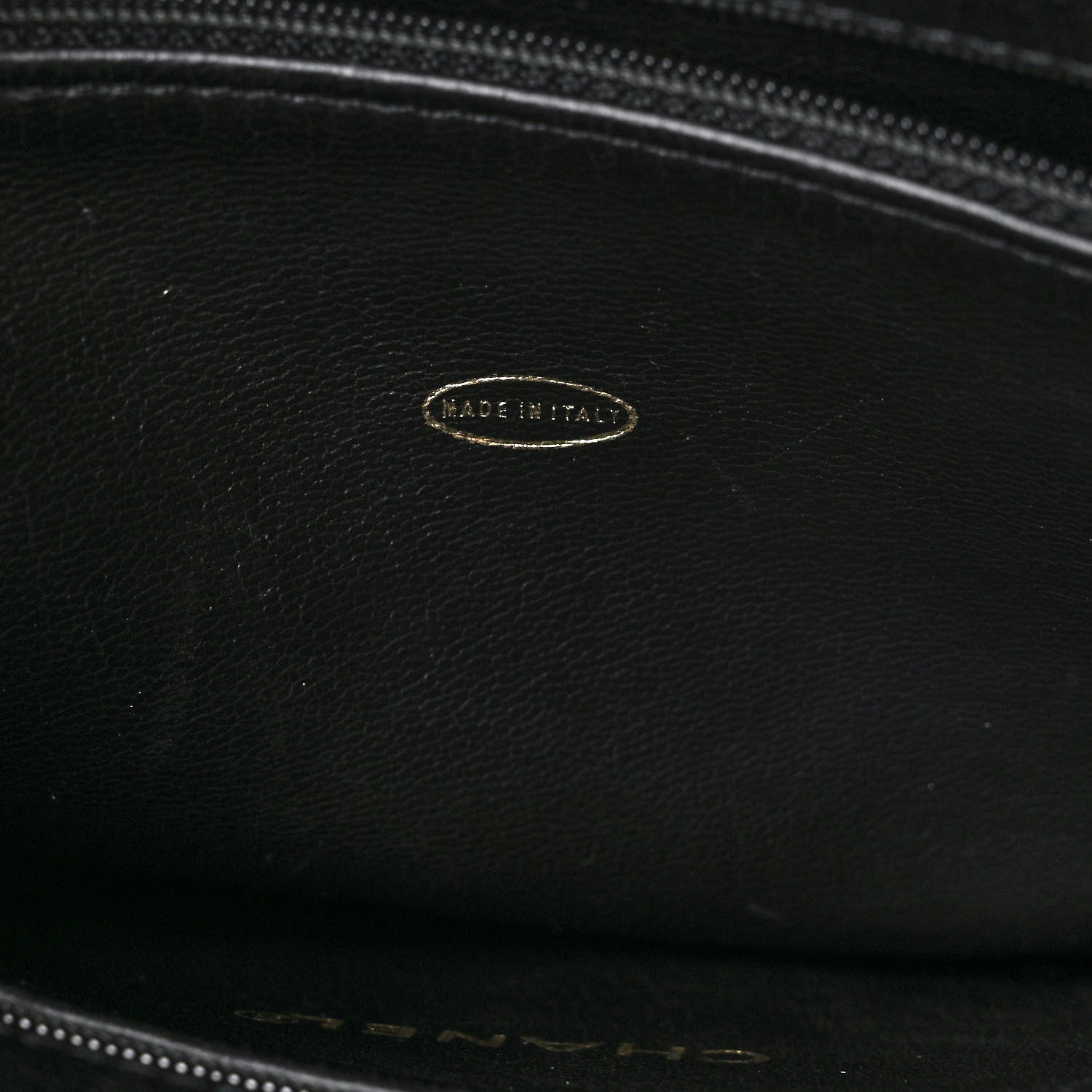 Chanel Caviar CC Shopper Tote Black 7 of 10
