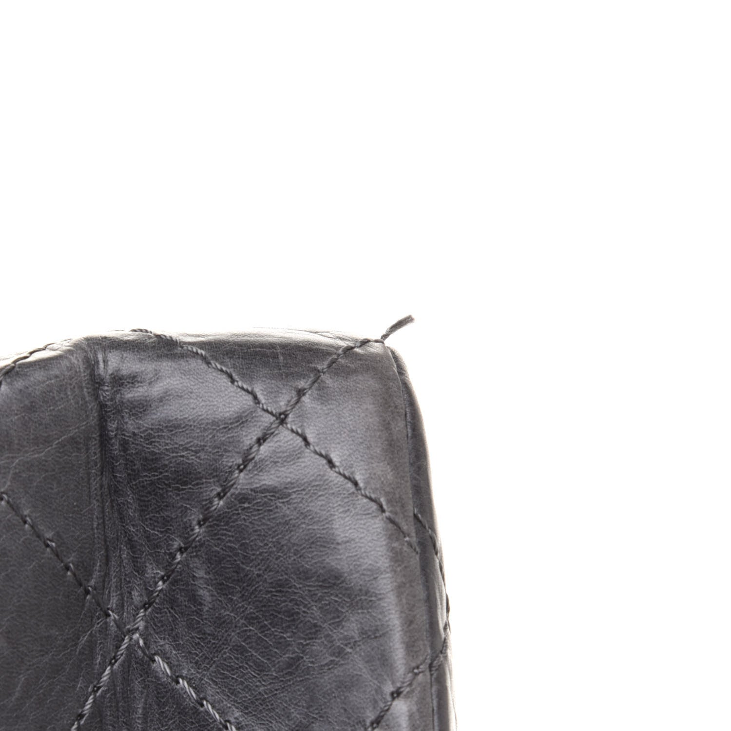 Chanel Aged Calfskin Quilted 50th Anniversary 2.55 Reissue 227 Flap Grey 16 of 16