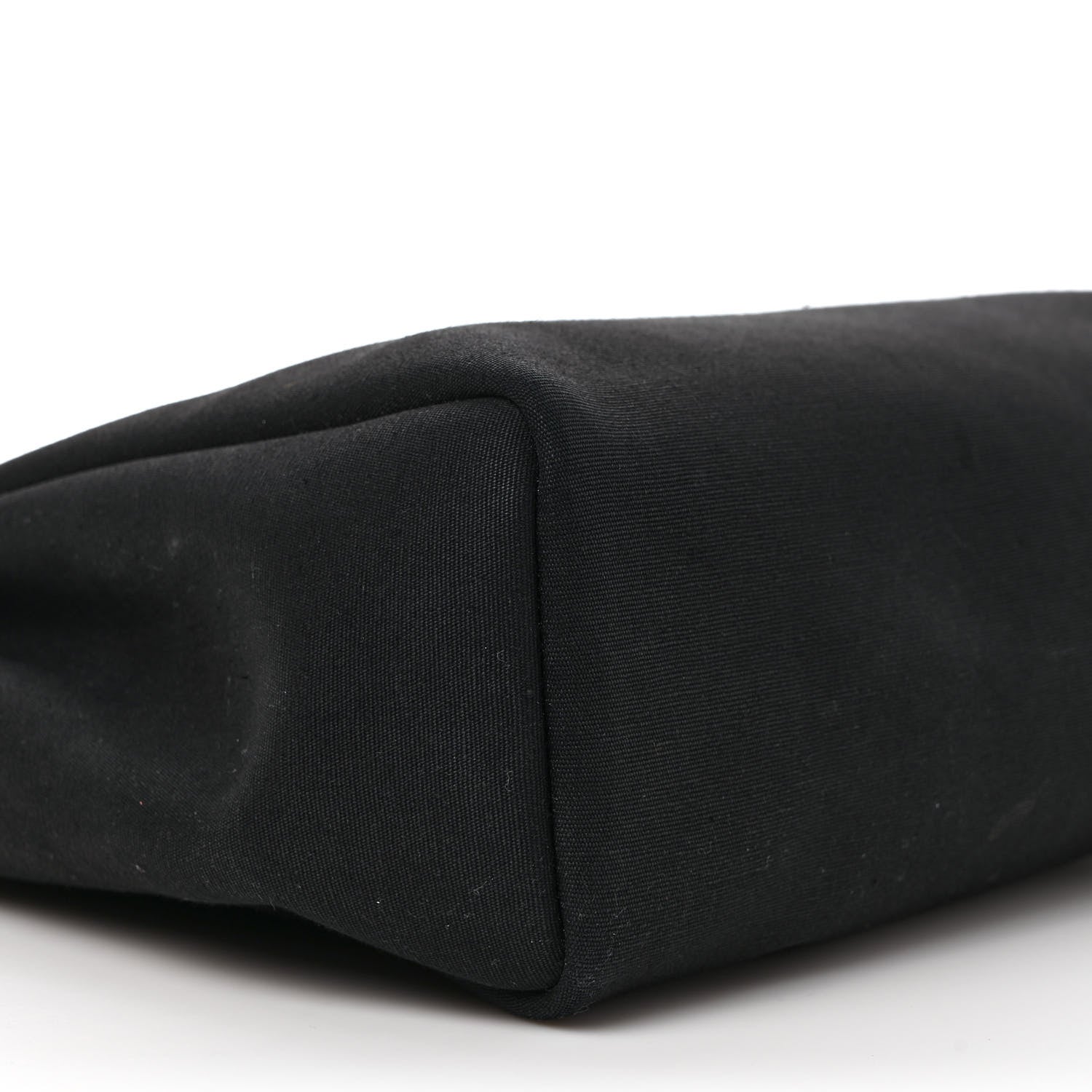 Hermes Toile Vache Calfskin Herbag 30 PM Black 10 of 15