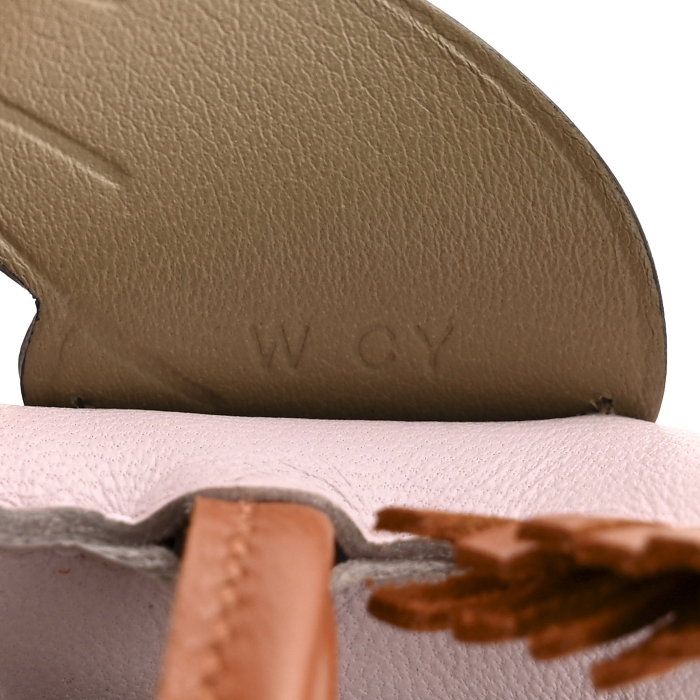Milo Lambskin Grigri Rodeo Pegase Horse Bag Charm PM Mauve Pale Pain D'Epice Beige Marfa