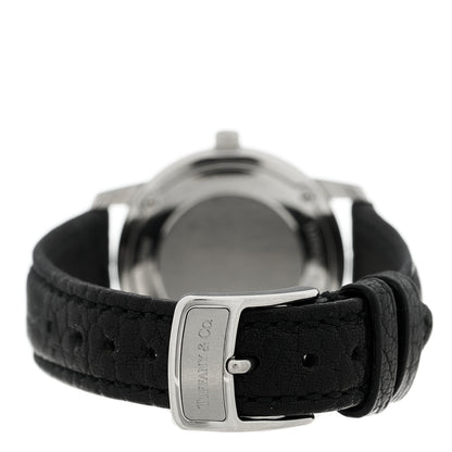 Tiffany Stainless Steel Alligator 27mm Mark Resonator Quartz Watch 3 of 4