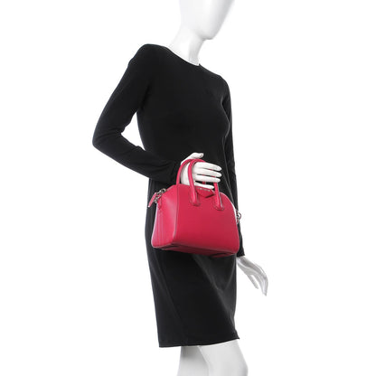 Givenchy Sugar Goatskin Mini Antigona Fushia 2 of 9