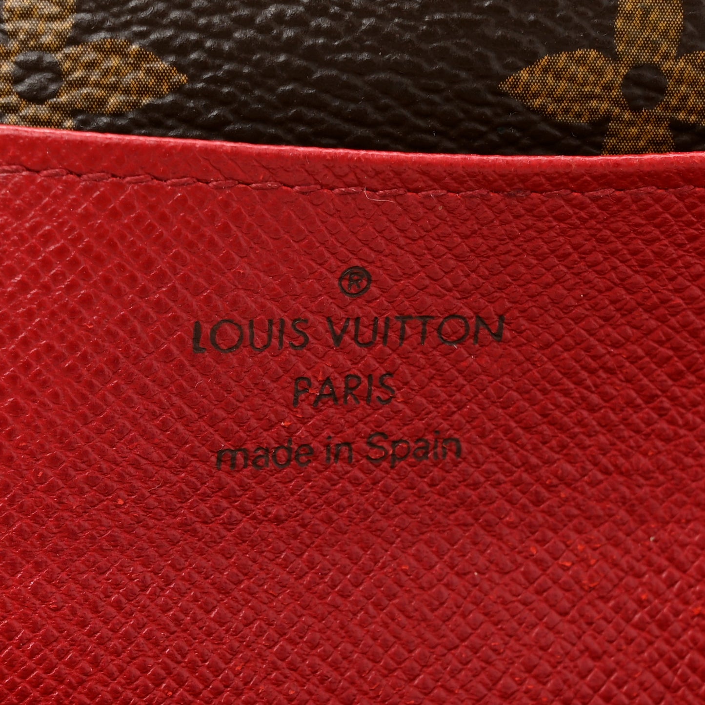 Monogram Emilie Wallet Fuchsia