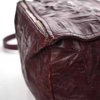 Givenchy Tumbled Sheepskin Small Pandora Oxblood 12 of 16