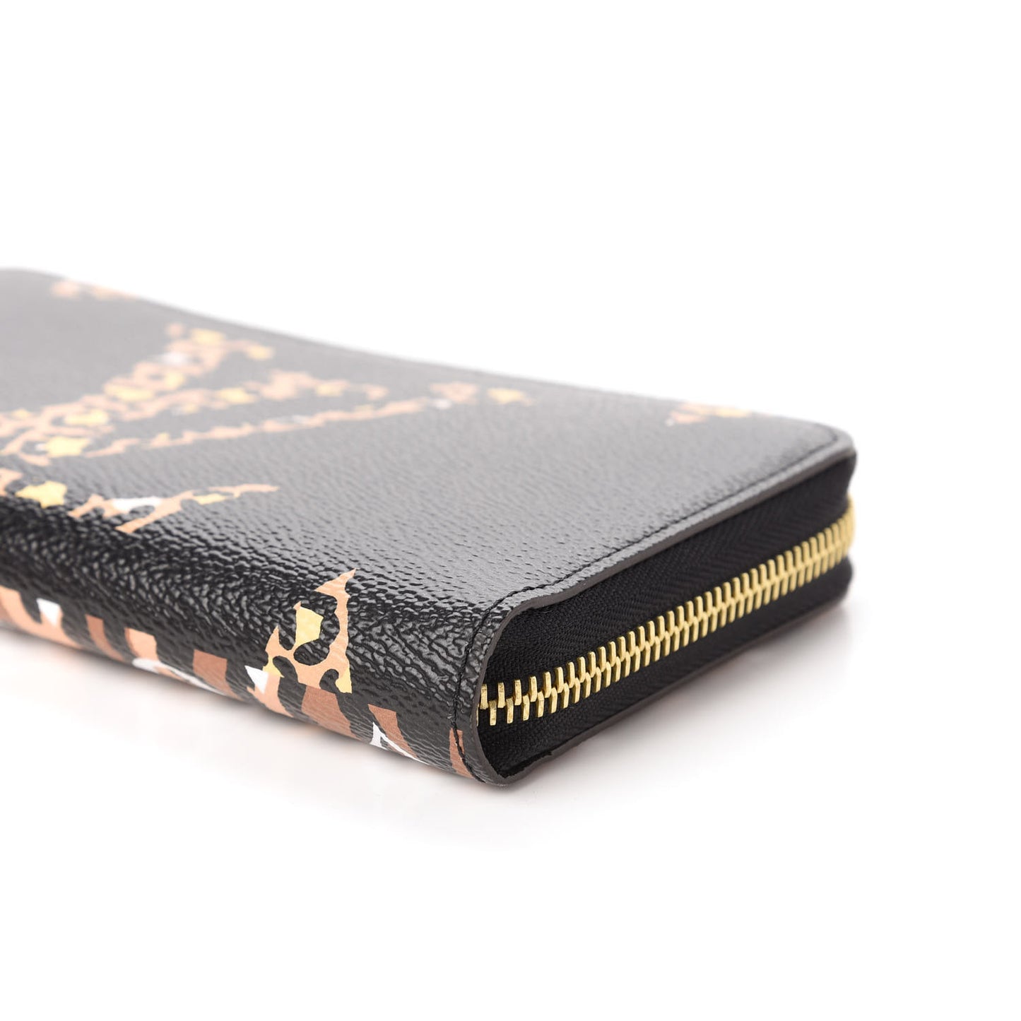 Monogram Giant Jungle Zippy Wallet Black