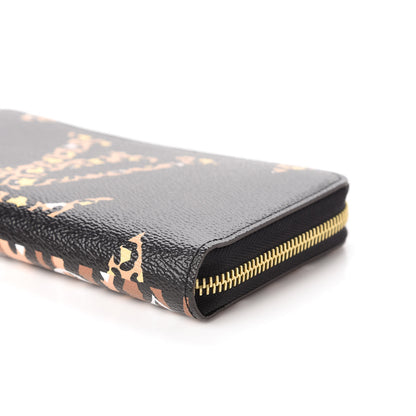 Louis Vuitton Monogram Giant Jungle Zippy Wallet Black 7 of 11