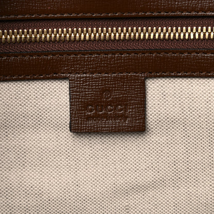 Gucci GG Supreme Monogram Fake/Not Large Retro Interlocking G Tote Bag Beige Brown Sugar 5 of 10