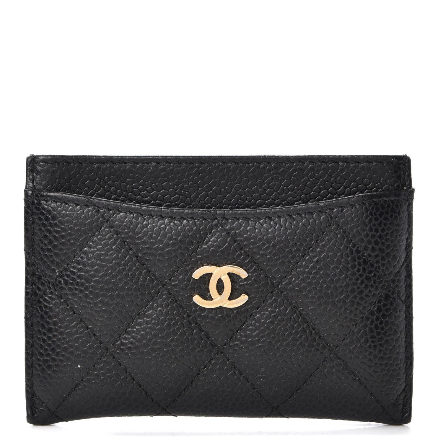 Chanel Caviar Quilted Card Holder Black 1 of 9