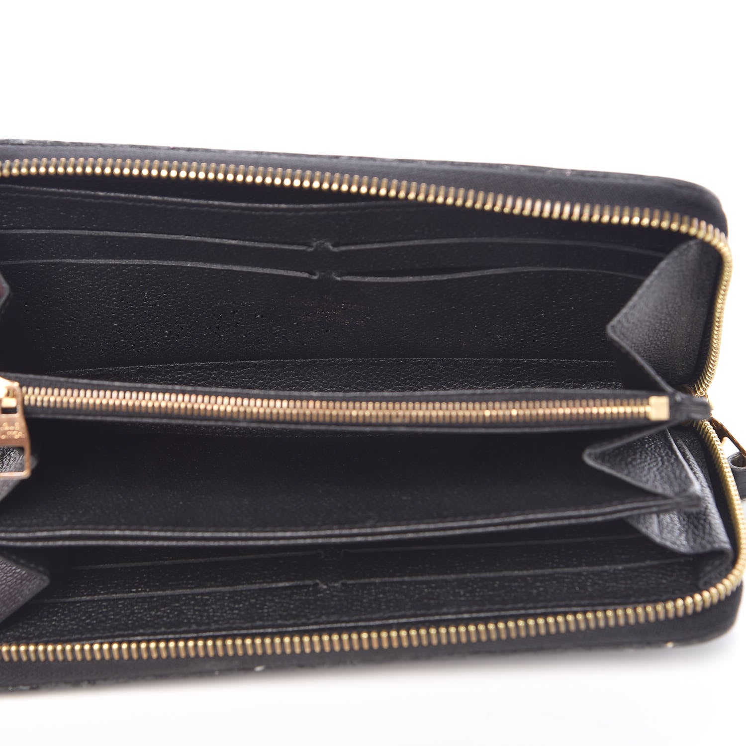 Louis Vuitton Empreinte Zippy Wallet Black 5 of 10