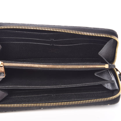 Louis Vuitton Empreinte Zippy Wallet Black 5 of 10